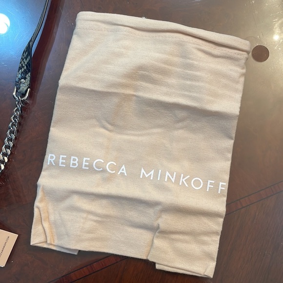 Rebecca Minkoff crocodile leather clutch - Picture 8 of 9